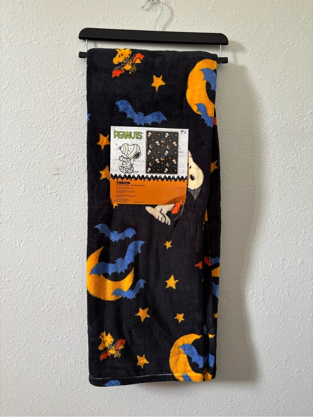 Peanuts Halloween Blanket
